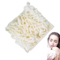 Bola De Baño Creativa 2 En 1 Toalla Loofah Con Cierre De Cordón Exfoliante Suave Esponja De Ducha Herramienta De Cuidado De Piel - details 12