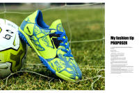 Zapatos De Fútbol Ultra Ligeros Para Hombres Botas De Fútbol De Cinco Personas Antideslizantes Transpirables Zapatos De Fútbol Para Adultos - details 5