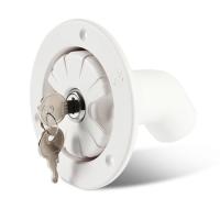 Tapa De Inlet Filtrada Cerrable Para Agua Fresca RV Accesorios Capa De Tanque Blanco Para Remolques De Barco Y Caravanas - details 1