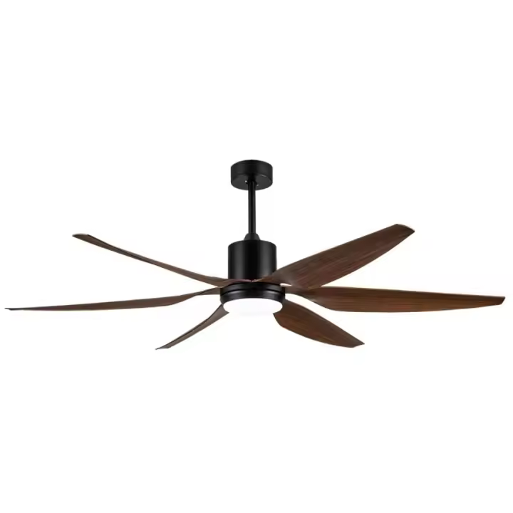 Ventilador de Techo con Luz Led 24w y Motor DC 36w Gran Tamaño F BRIGHT - 1