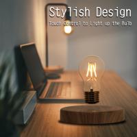 Lámpara De Noche LED Flotante Magnética Sin Cable Para Escritorio Iluminación Automática De 360 Grados Regalo Para Habitación Oficina - details 4