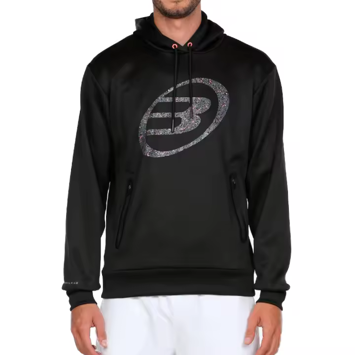 Sudadera Bullpadel Imana Negro - 1