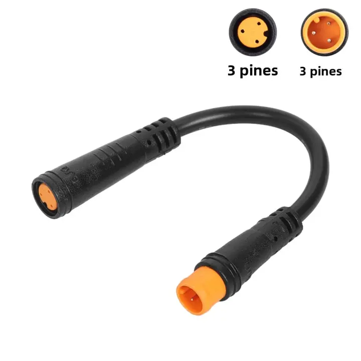 Cable De Acelerador Para Bicicleta Eléctrica Resistente Al Agua Conexión Macho a Macho/Macho a Hembra Extensión Para Ebike E-Bike - 1