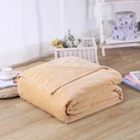 Manta De Terciopelo Coral 230GSM Azul Rosa Suave Cálida Para Cama Y Sofa Estilo Americano Poliéster Antipelusa Portátil Para Todas Las Estaciones - details 16