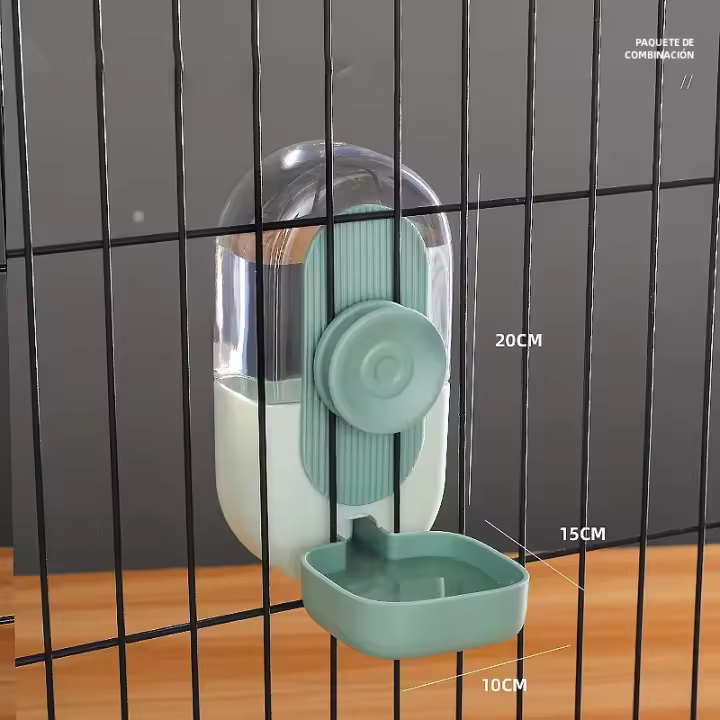 HOOPET Cuenco Automático Para Mascotas Alimento Y Agua Botella Dispensador Para Gatos Perros Pequeños Accesorio De Alimentación - 1