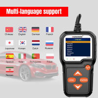 KONNWEI KW650 Tester De Batería Para Coche Y Motocicleta 6V 12V Analizador De Baterías Automáticas 100 a 2000 CCA Herramientas De Prueba De Arranque Y Carga - details 4