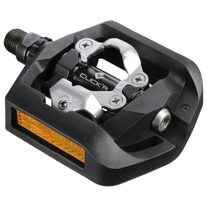 Shimano Pedales T421 Click-r Naranja,Negro - 1