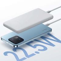 Xiaomi Power Bank 10000mAh 22.5W Lite GL, PowerBank Batería Externa con Carga Rápida Bidireccional de 22.5 W Máx, 3 Puertos de Salida, Segura para Llevar en el Avión,, 2x USB-A, 1x USB-C, Color: Blanco - details 3