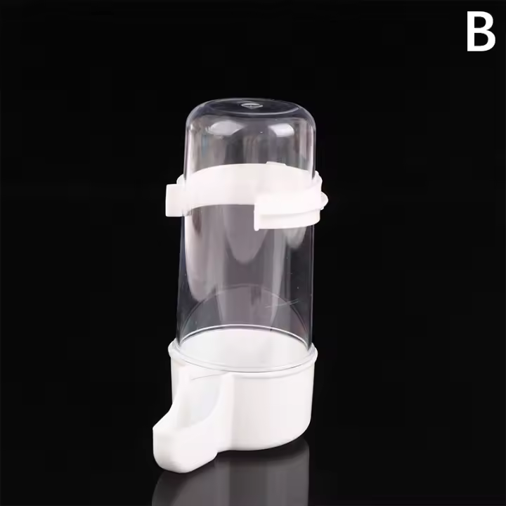 Alimentador Automático De Pollo Rutin Gran Capacidad Con Caja De Alimentos Anti-Overturning Dispensador Transparente Para Alimentación De Peces Y Aves - 1