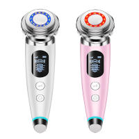 Masajeador Facial De Lifting Rejuvenecimiento De Piel Eliminación De Arrugas Mesoterapia Electroporación RF LED Fotón Cuidado De La Piel USB - details 12