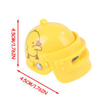1pc Casco De Pollo Para Pequeños Mascotas Herramienta De Protección Para Pájaros Gansos Cerdas Material De Plástico Previene Mordeduras - details 1