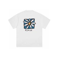 Camiseta De Manga Corta Retro Japonesa Estilo Hong Kong Diseño Niche Para Parejas Hombre Y Mujer Suelta Y Pesada Casual Para Todas Las Estaciones - details 3