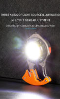 ESMARTER W5143 Linterna Multifuncional De Llave Con Lámpara Para Bicicleta Y Chaqueta Windjacket Torcha Portátil Recargable LED Impermeable De 450 Lúmenes - details 1