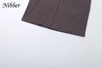 Vestido Simple Ruched Para Mujer Temperamento Moda Manga Larga Cuello En O Ajustado Estirado Clásico Hipster Vestidos - details 8