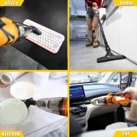 Aspiradora inalámbrica de mano eléctrica, aspiradora inalámbrica para el hogar y el coche, doble uso, portátil, limpieza de alta potencia para batería Makita de 18V - details 6
