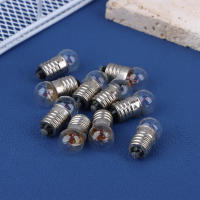 10Pcs Bombillas Pequeñas Para Experimentos Estudiantiles Lámpara De Cannon De Luz Redonda 1.5V 2.5V 3.8V Para Fiesta - details 1