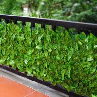 Falso Iva Privacy Fence Screen 118x19.7 Pulgadas Valla Decorativa De Hojas Verdes Para Jardín Fondo Decorativo De Valla De Hierba Artificial - details 0