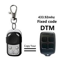 Control Remoto De Puerta De Garaje Clone DTM 433.92MHz Código Fijo Metal Y ABS Incluye Batería Para Automóviles - details 0