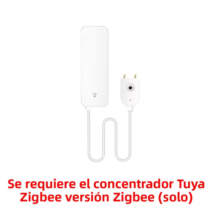 Sensor De Fuga De Agua WiFi Zigbee Tuya Notificaciones De Alarma De Inundación En La Casa Seguridad Smartlife APP Detector De Fugas - 1