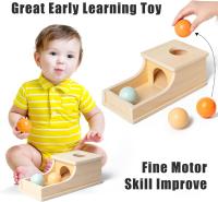 Juguete Montessori Caja De Monedas De Madera Con Juego De Bolas Y Puzzle Doble Cajón Regalo Educativo Para Bebés De 2 a 6 Años - details 21