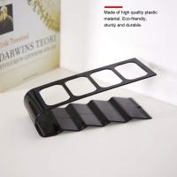 Remote Control Holder, Eco-Friendly Remote Control Organiser Storage Rack Organiser for VCR DVD TVs to Keep Tidy (Black) - details 1