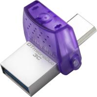 Kingston DataTraveler microDuo 3C Unidad Mini Pincho Pendrive Flash Memoria USB 64GB / 128GB / 256GB USBGen 3, USB 3.2 USB-C OTG, Type-C y Type-A, Morado - details 9