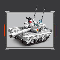 SEMBO 4IN1 Bloques De Construcción Para Niños Modelo De Tanque Militar Vehículo De Batalla Principal Juguete Educativo Para Niños Mayores De 6 Años Regalo Para Niños - details 1