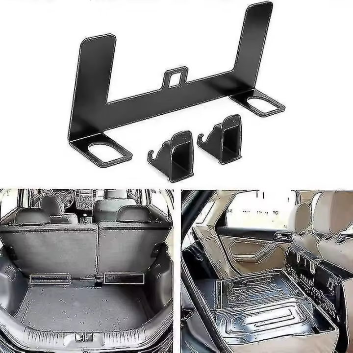 Universal Car Child Seat Restraint Anchor Mounting Kit For Isofix Belt Connector, Black - 1