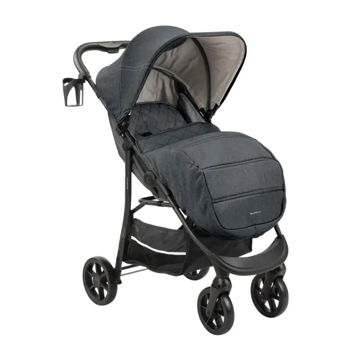 Carrito de bebé 3 en 1 Selina Gris Oscuro 2024 Kikkaboo - 1