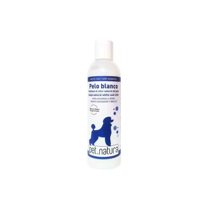 Champu para perros y gatos de Pelo Blanco 5 Litro. Petnatura - 1