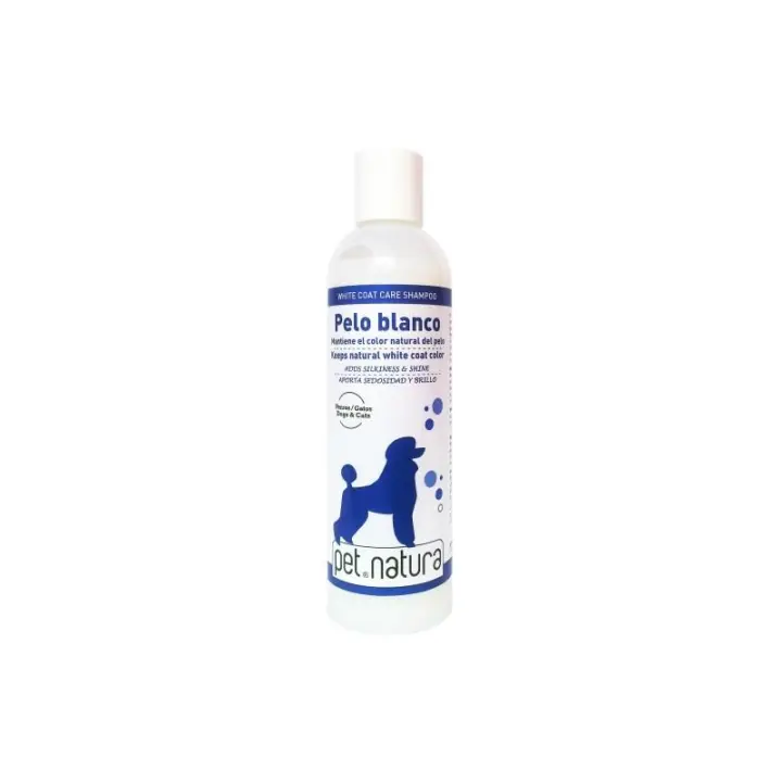 Champu para perros y gatos de Pelo Blanco 5 Litro. Petnatura - 1