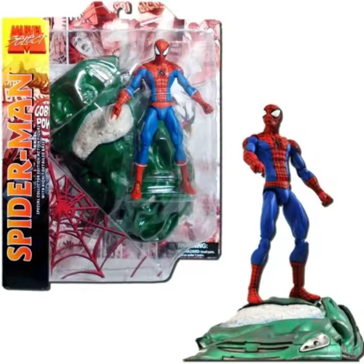 Figura diamond select toys marvel spiderman - 1