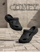 Sandalias EVA Para Hombres En Verano Con Suela Gruesa Y Suave Para Uso Al Aire Libre Zapatos De Playa Para Deportes Casuales Y Perforados - details 0