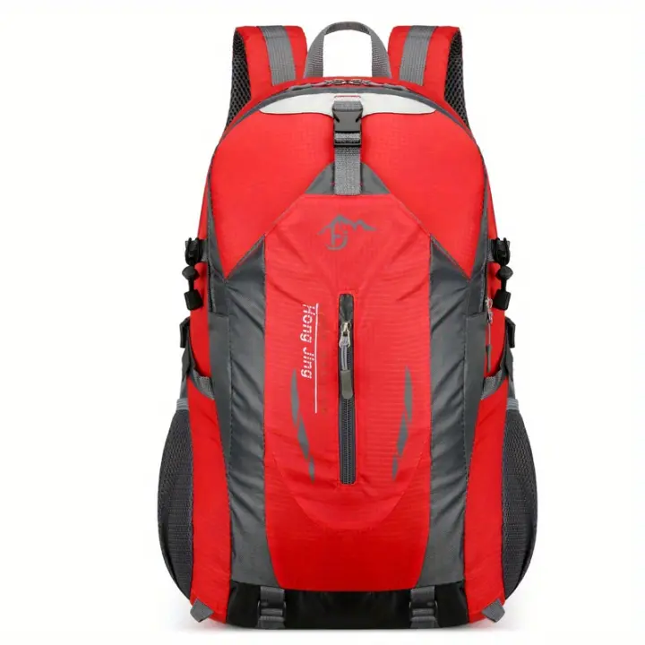Mochila De Escalada Al Aire Libre 40L Gran Capacidad Para Viajes Y Senderismo Material Oxford Con Lining De Poliéster - 1