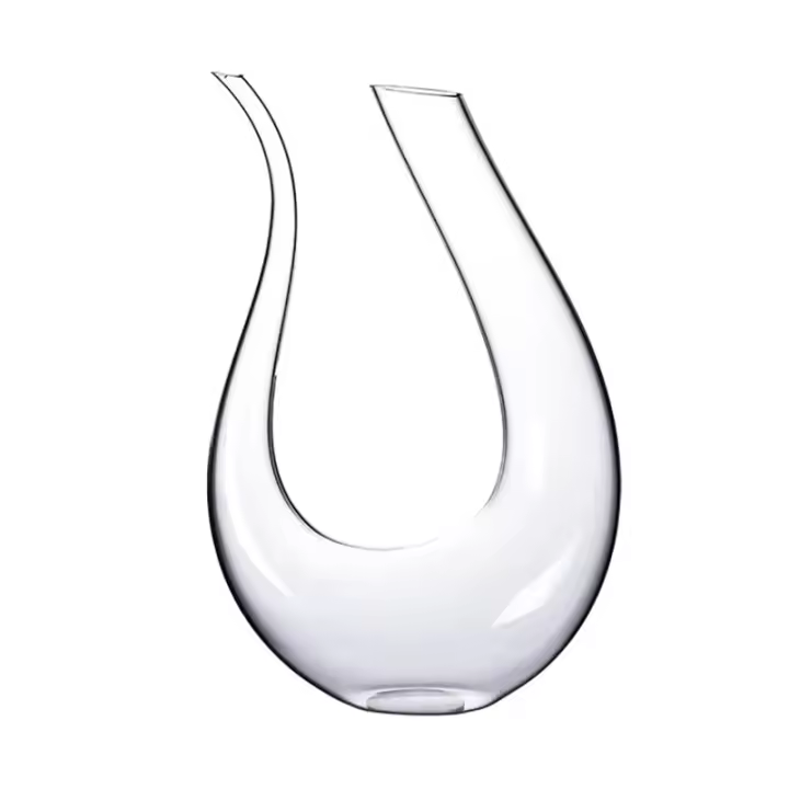 Gran Decantador De 1500ML Cristal Hecho a Mano Para Vino Tinto Brandy Y Champagne Jarra De Agregador Para Barra Familiar - 1