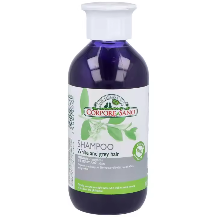 Corpore Sano Champú Henna Cabellos Blancos 300Ml - 1