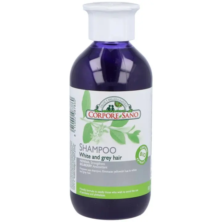 Corpore Sano Champú Henna Cabellos Blancos 300Ml - 1