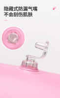 Anillo de Natation inflable en forma de Corazón de PVC, con linternas doradas y rosas, de venta transfronteriza, para interiores. - details 7