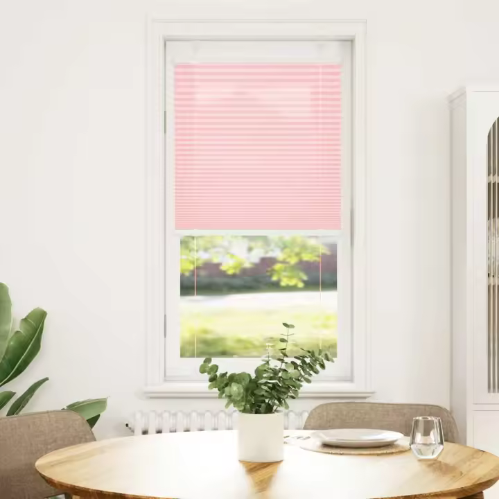 Estor Plisado rosa 65x100 cm Tela Ancho 64,4 cm Poliéster - 1
