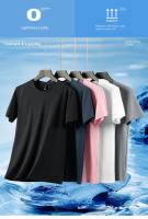 Camiseta De Correr De Verano Secado Rápido Transpirable Para Hombre Y Mujer Deporte Fitness Running Gimnasio Manga Corta 7XL - details 0