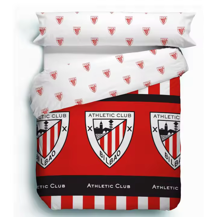 Bimba Pimba Athletic Club Bilbao Funda nórdica de 2 piezas producto oficial  del  Cama 135 cm. - 1