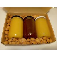 Caja Regalo Original Miel 3 Variedades Almendras Enteras - details 2