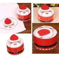 Toalla De Mano Navideña Roja Con Santa Claus 1/3pcs Regalo De Año Nuevo Suave Para Lavar La Cara Y Las Manos Uso Doméstico En Baño - details 3