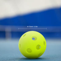 Bolas De Padel Para Entrenamiento Y Práctica De Indoor Pickleball Con Agujeros 26 Huecos Bola Deportiva De Plástico Hollow Para Juego Y Aire - details 8