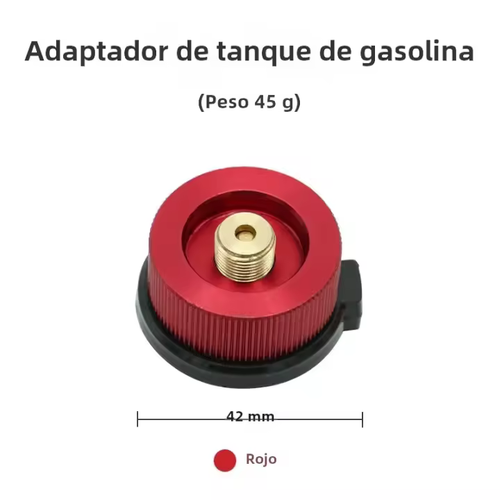 Convertidor De Estufa De Camping Al Gas Con Adaptador Montado En La Cabeza Bloqueo Automático Apagado Inmediato Para Actividades Al Aire Libre Y Escalada - 1