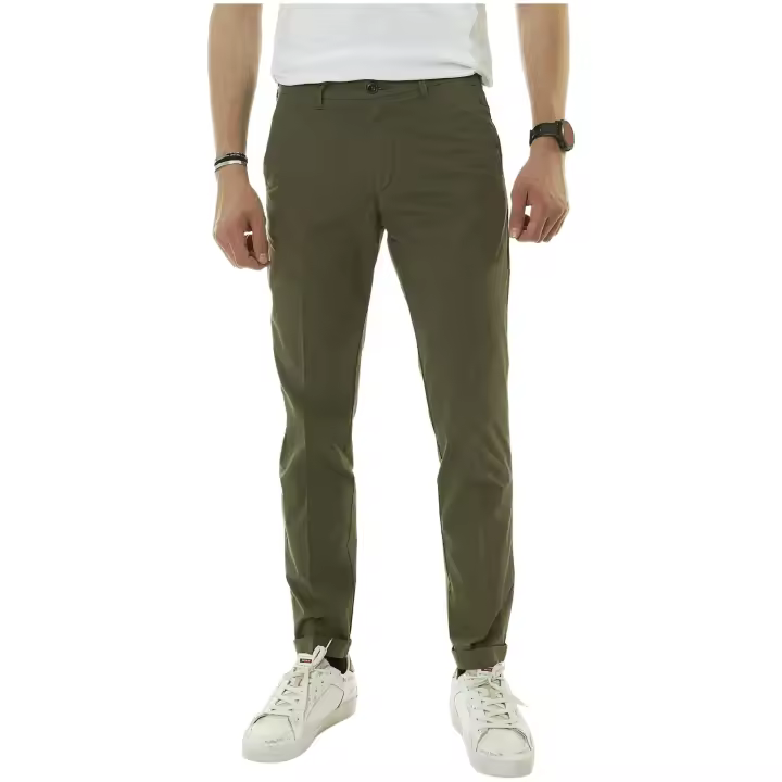 Pantalón Chino 40WEFT Lenny en Tejido Ligero Color Verde - 1