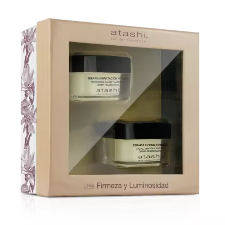 ATASHI Cofre Terapia Crema Hidratación Intensa 50 ml + Crema Lifting-Firmeza 50 ml ✅ Entrega 24/72h - 1