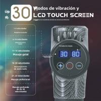 Pistola de masaje de Alta frecuencia, masajeador eléctrico de relajación corporal, muscular, with Bolsa portátil para Fitness - details 0