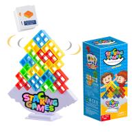 Juegos De Tablero De Equilibrio Tetra Towe 16/48Pcs Para Niños Y Adultos Juguetes Educativos De Construcción De Bloques Para Mesa Alta - details 2