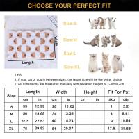 Manta Para Mascotas Pequeñas Y Medianas Con Estampado Calentamiento Y Sueño Material De Terciopelo Coral Adecuada Para Perros Gatos Y Otros Animales Domésticos - details 4